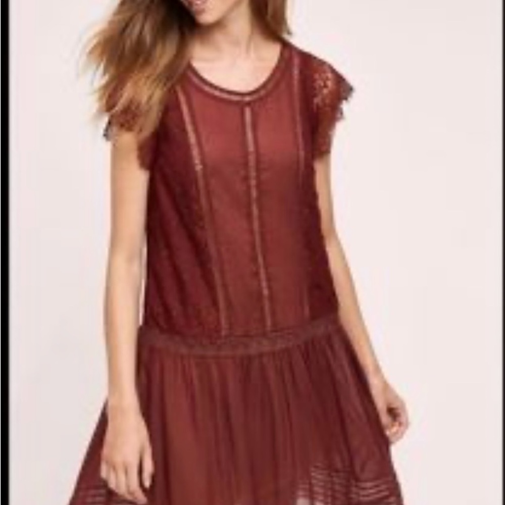 Floreat Red Flutter Sleeve Sundress